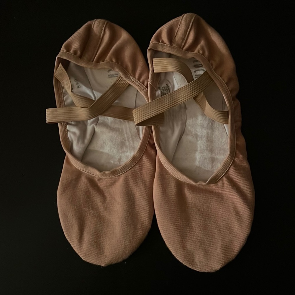 Bloch ballet dancing shoes ladies size 8.5 Dance Performa Stretch Canvas Split